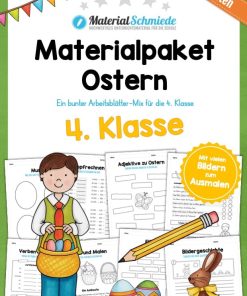 Materialpaket Ostern: 4. Klasse (25 Arbeitsblätter) [Digital]