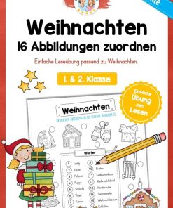 16 Abbildungen zu Weihnachten zuordnen [Digital]
