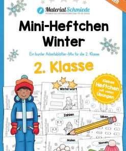 Mini-Heft: Winter – 2. Klasse (25 Arbeitsblätter) [Digital]