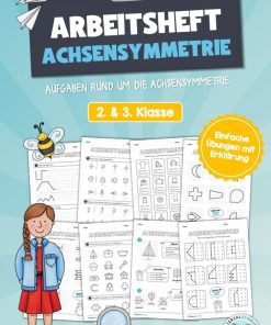 Achsensymmetrie: Arbeitsheft (13 Seiten) [Digital]
