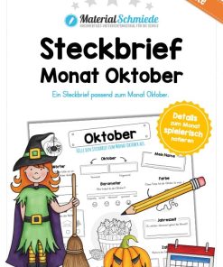 Steckbrief: Monat Oktober [Digital]